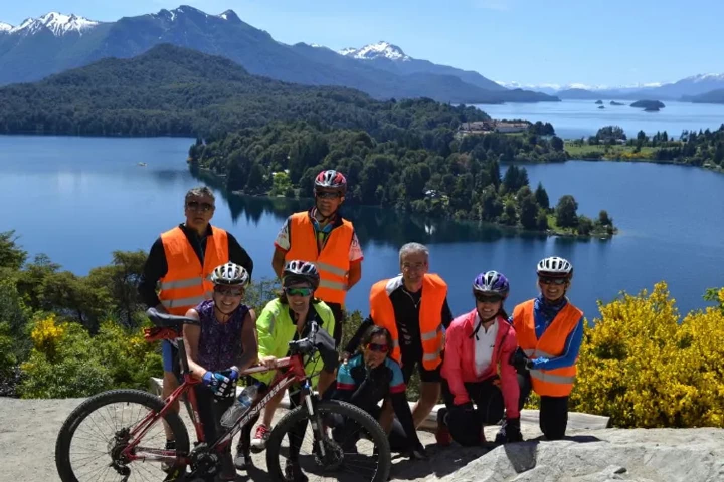 Paseo en bicicleta por Circuito Chico en Bariloche