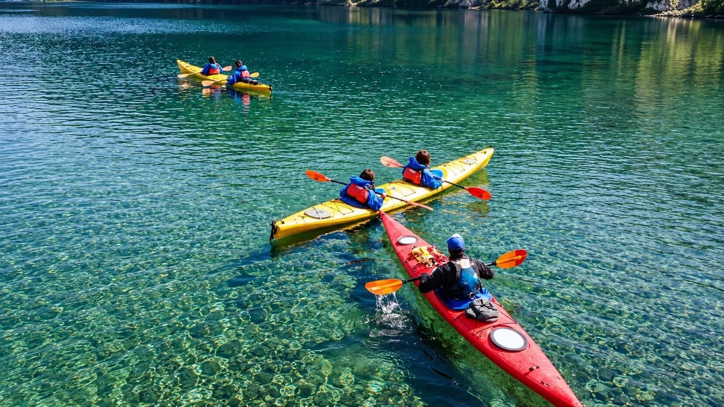 Half-Day Kayak Tour on Lake Gutiérrez from Bariloche