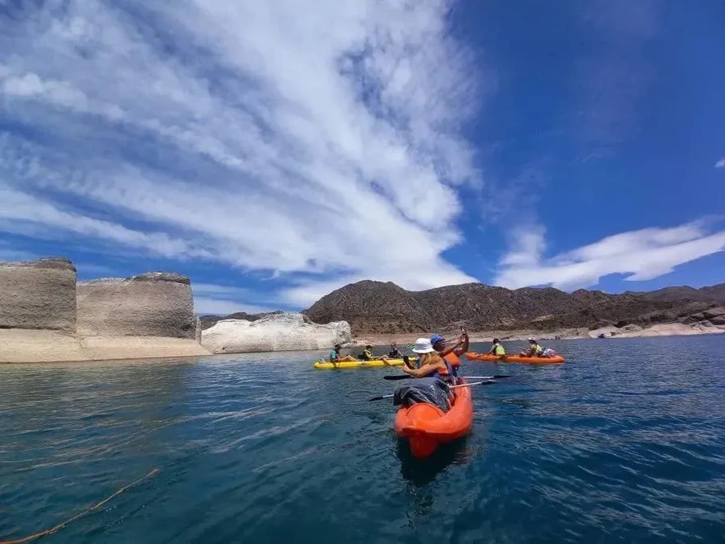 Kayak por el Valle Grande en San Rafael