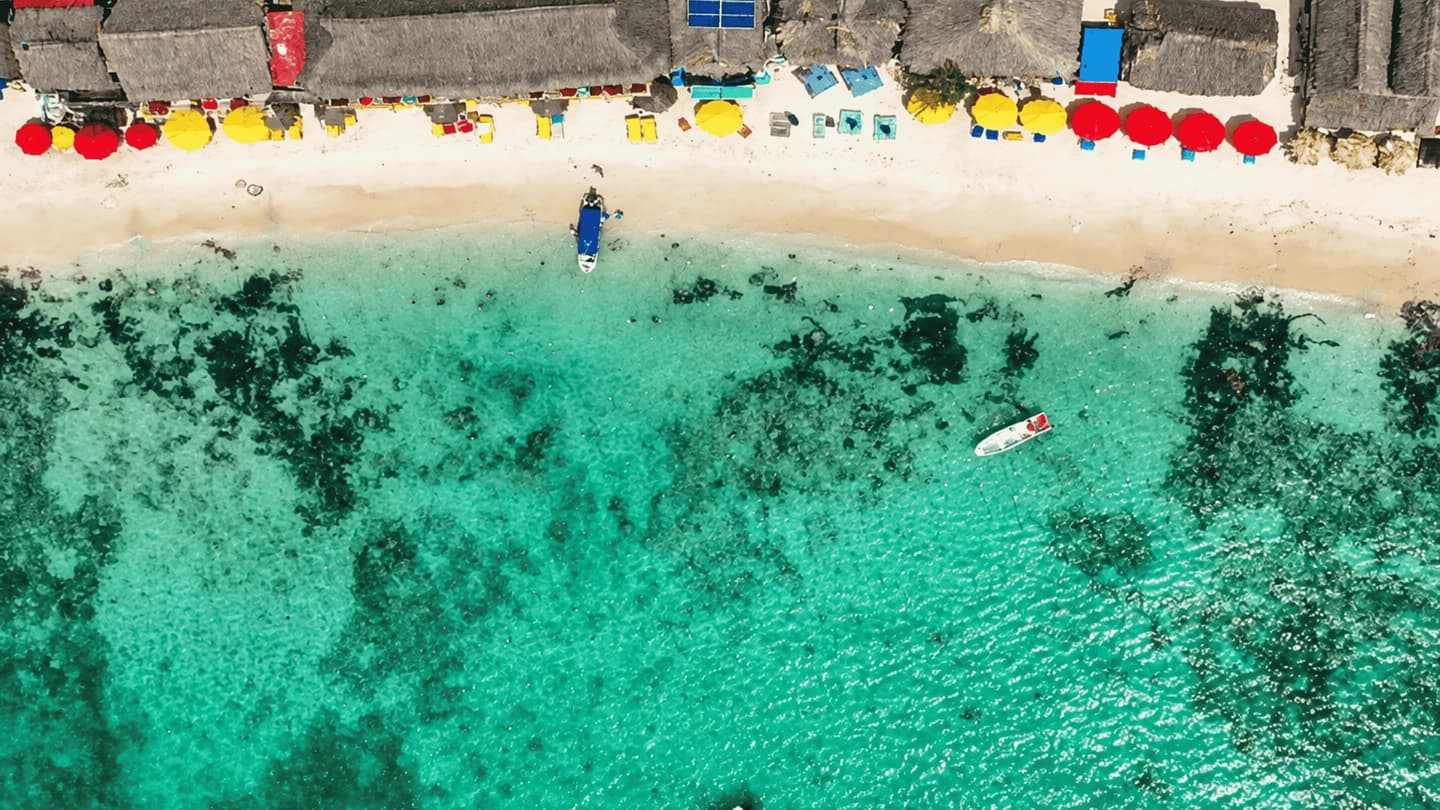 Playa Blanca en Barú desde Cartagena