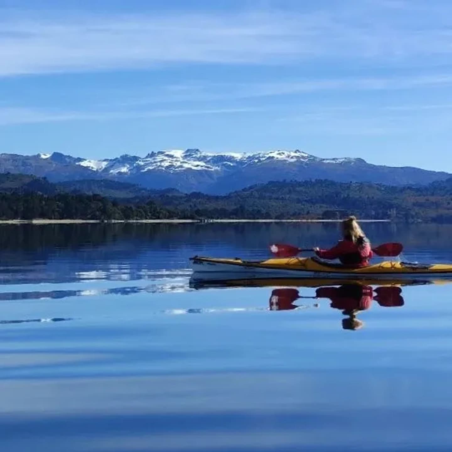 Travesía Islas Lago Aluminé - Kayak Villa Pehuenia