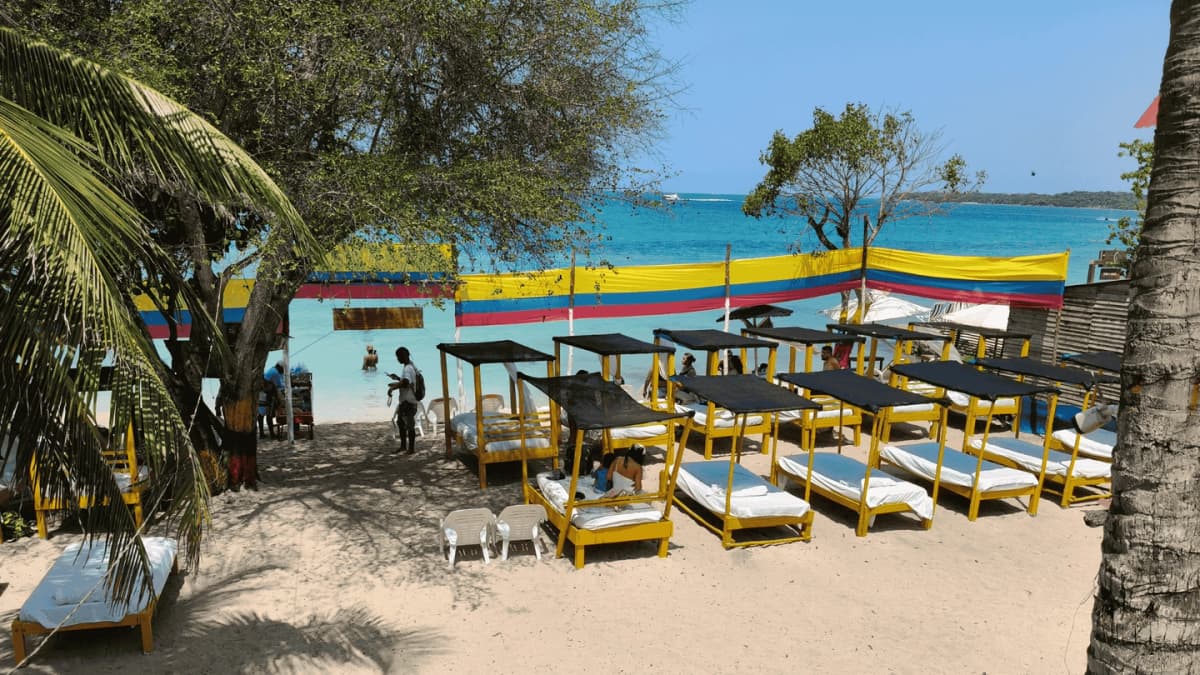 Excursão a Playa Tranquila desde Cartagena