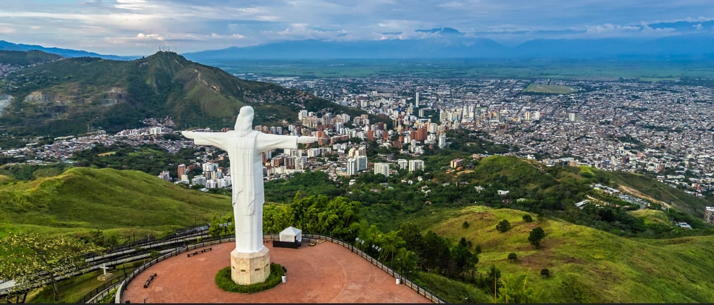 Tour Cristo Rey y Yanaconas en moto desde Cali