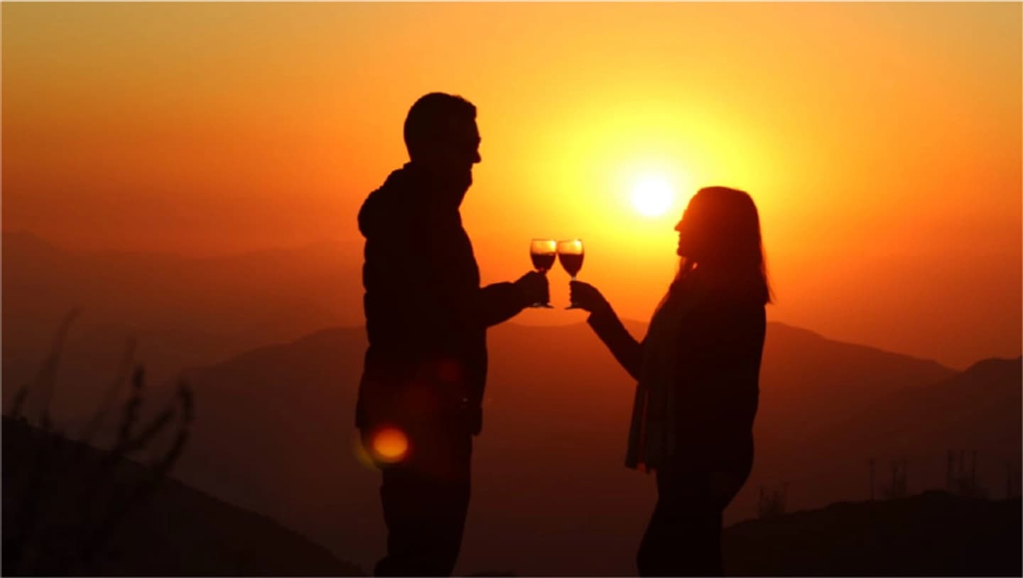 Tour Sunset en Cordillera de los Andes y Valle Nevado desde Santiago
