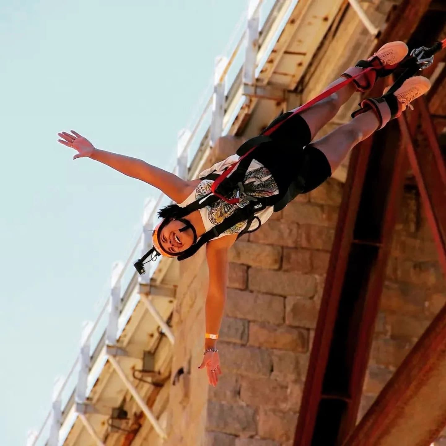 Salto Puenting en Cacheuta en Mendoza