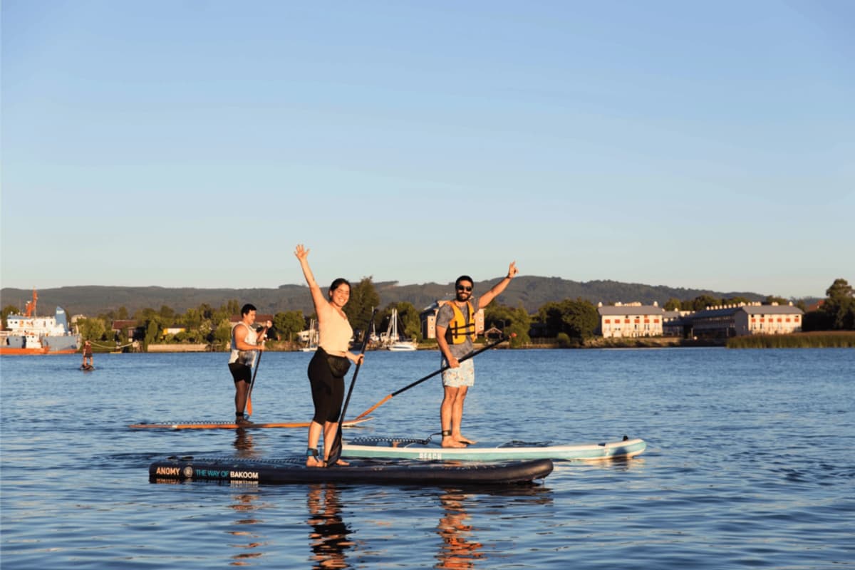 Atardecer en SUP o Kayak: Descubre el Río Calle-Calle en Valdivia