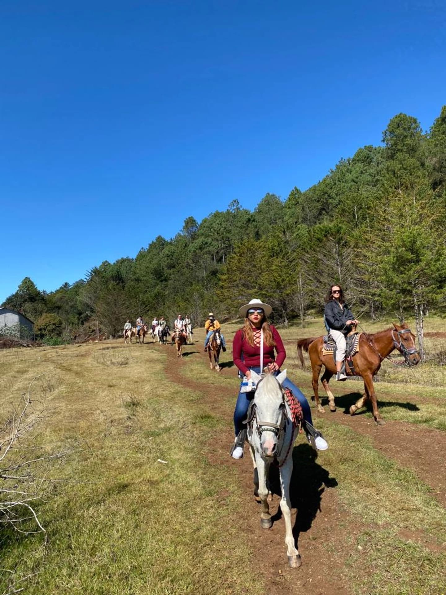 Cabalgata a San Juan Chamula desde San Cristóbal de las Casas