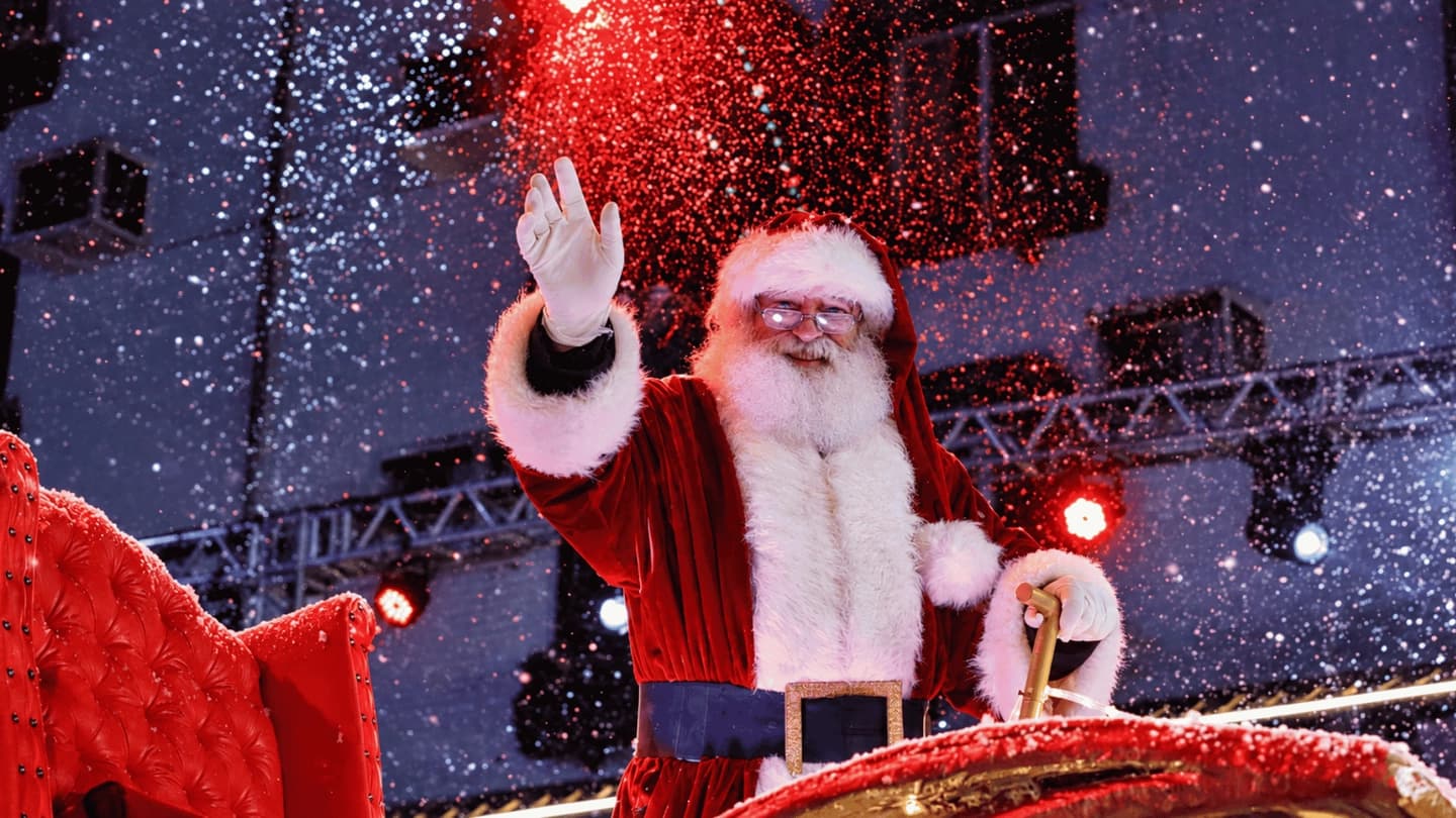 Entrada al Grande Desfile Natal Luz en Gramado