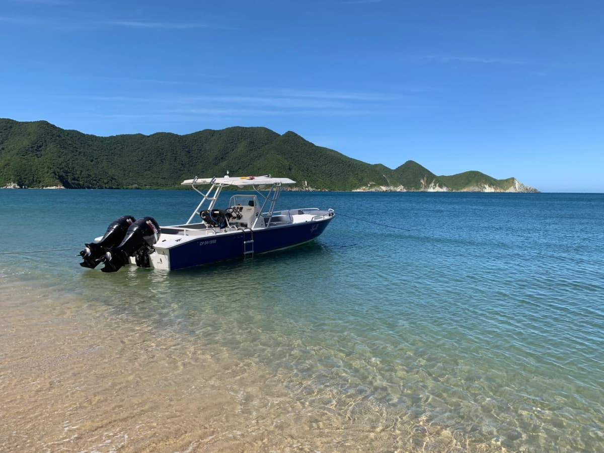 Traslado Marítimo Praia Cinto saindo de Santa Marta