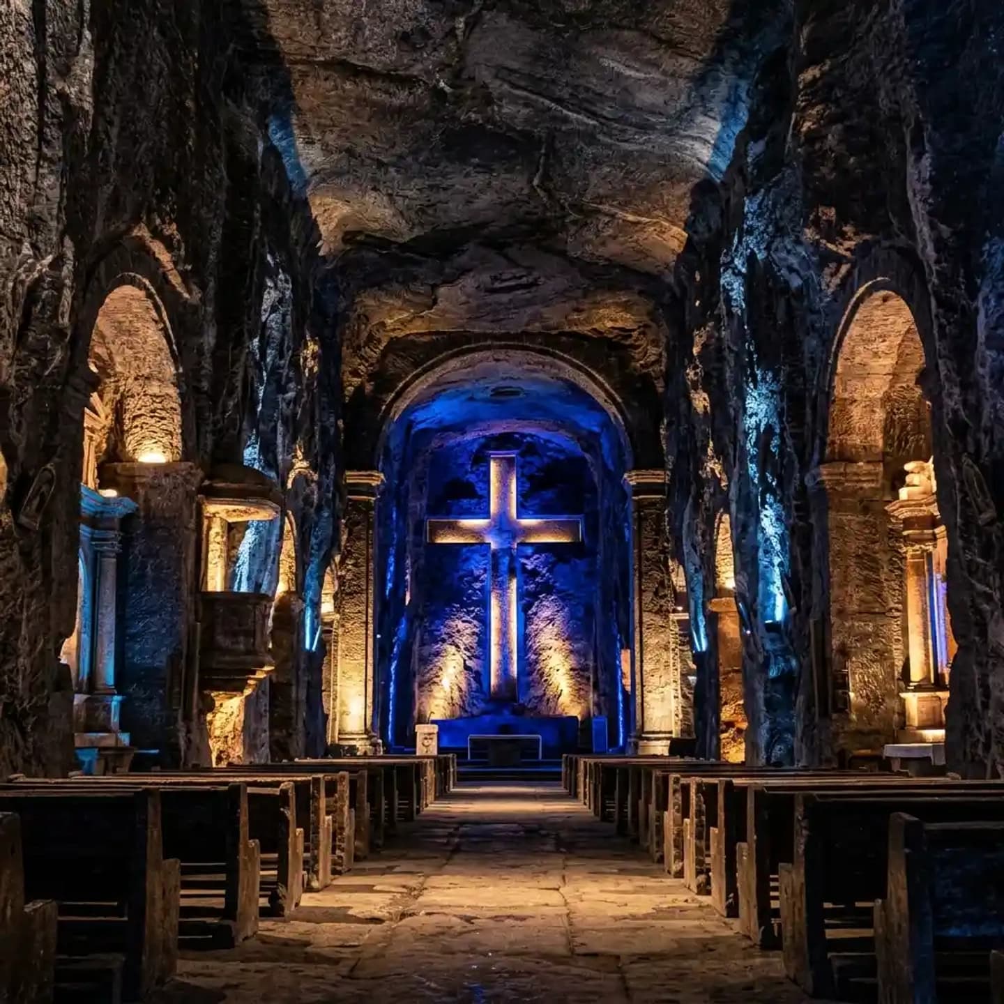 Tour a la Catedral de Sal de Zipaquirá desde Bogotá con almuerzo y transporte