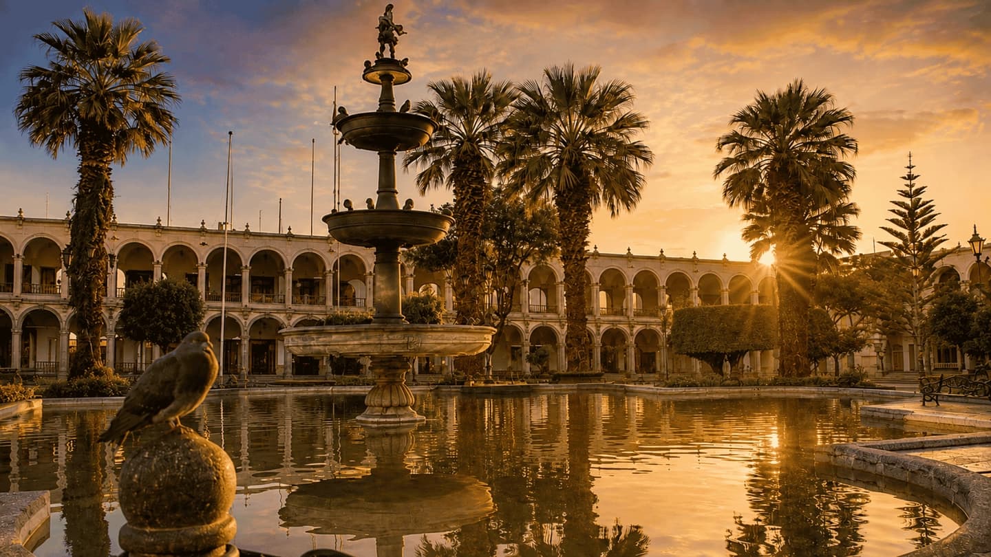 Guided tour of Arequipa and the Monastery of Santa Catalina