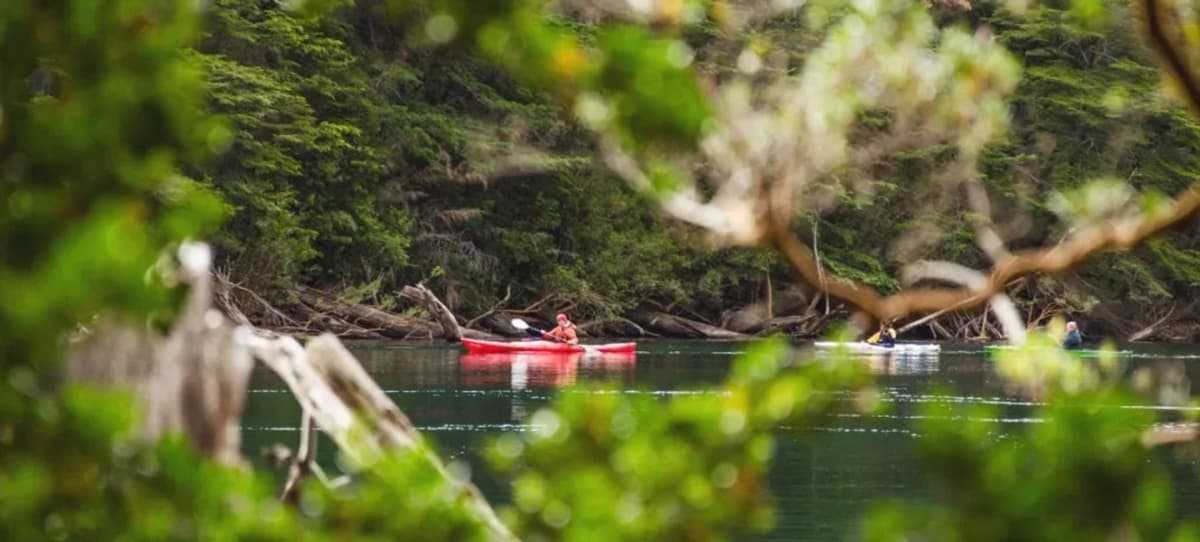 Kayak en Lago Verde de Medio Día
