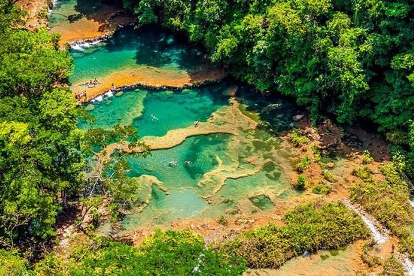 Tour de Aventura de 3 Días a Semuc Champey y Cobán desde Antigua o Ciudad de Guatemala