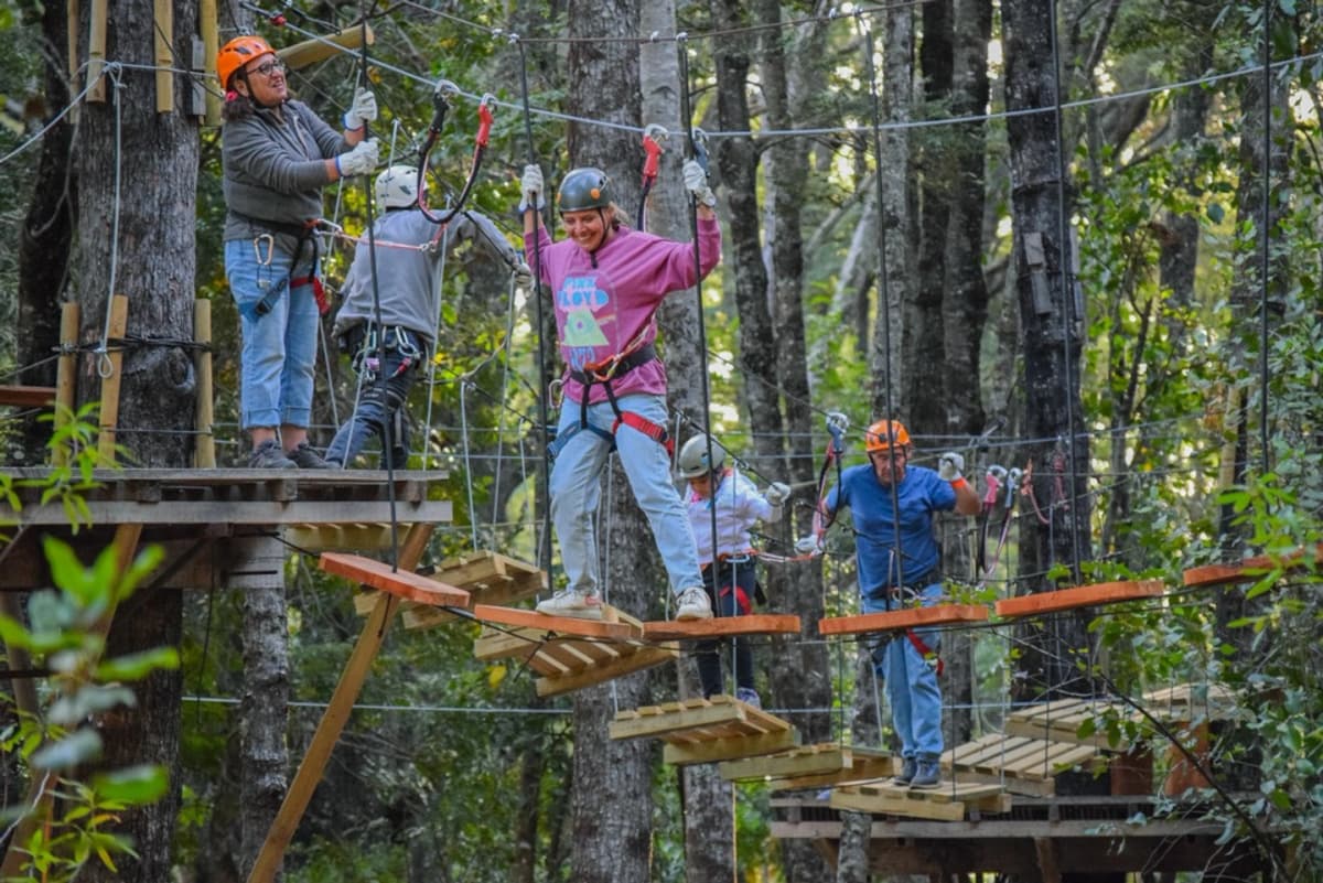 Experience Adventure in Curacautín: Multi-Adventure Pass at Vórtice Park
