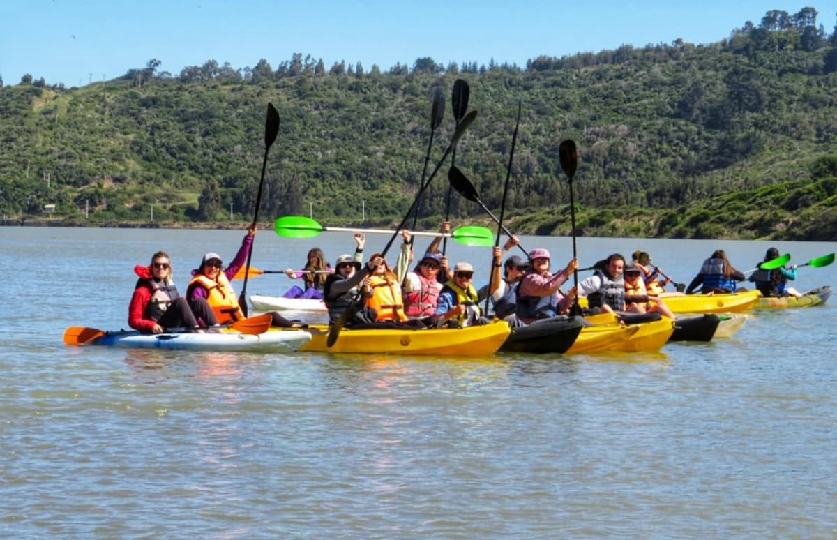 Kayak en el Río Rapel hasta La Boca: Aventura y Naturaleza