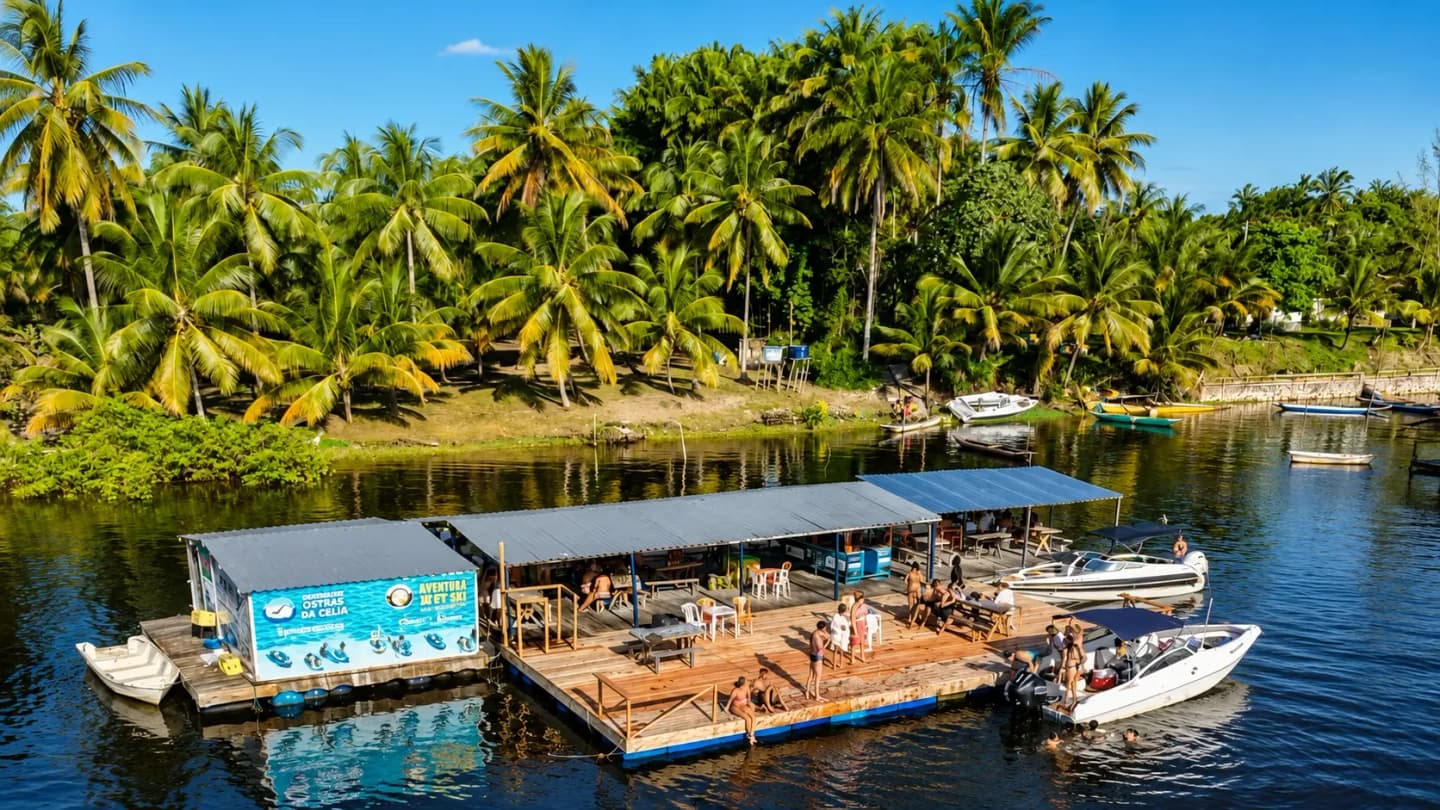 Tour por Boipeba y Cairu en lancha desde Morro de São Paulo