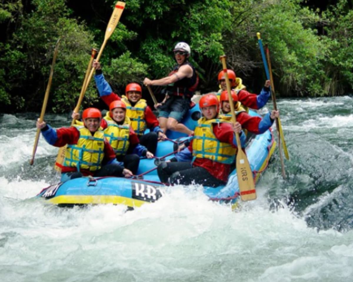 BOGOTÁ: Rafting en aguas bravas