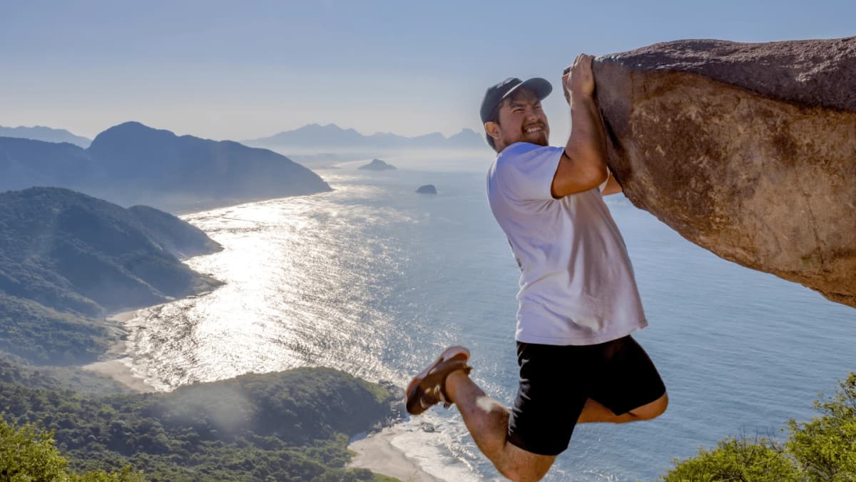 Senderismo por la Pedra do Telégrafo