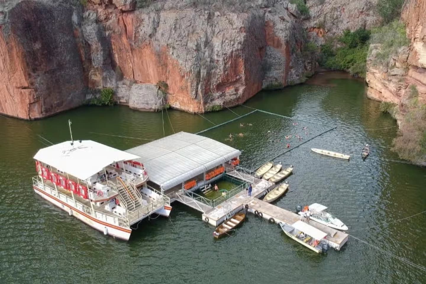 Excursión al Cañón del Xingó desde Aracaju con Navegación en Catamarán