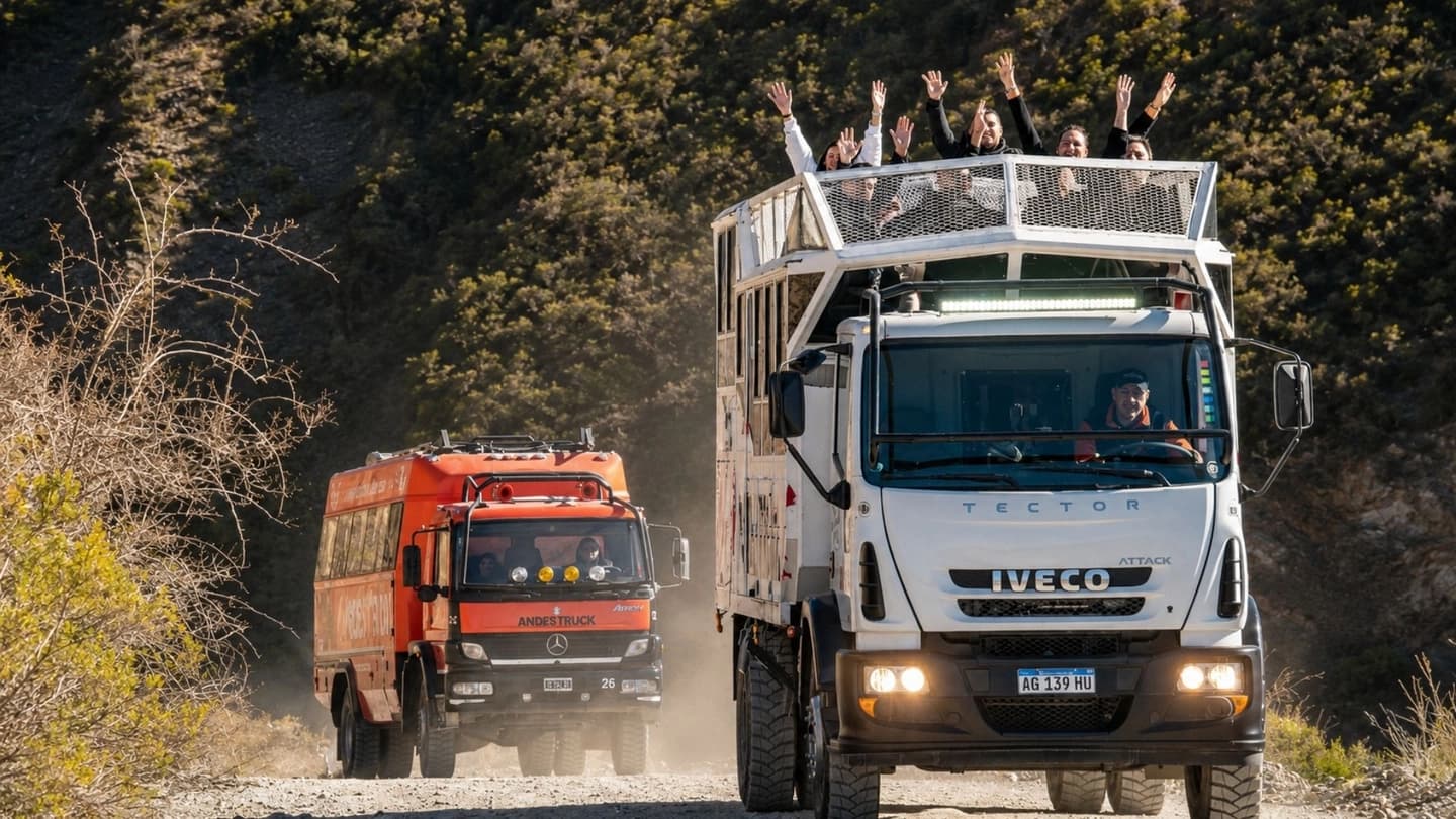Andes Truck 4x4 en Reserva Natural Villavicencio desde Mendoza