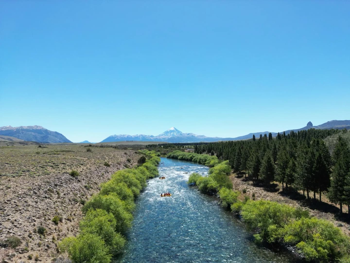 Rafting en río Chimehuin desde Junín de los Andes