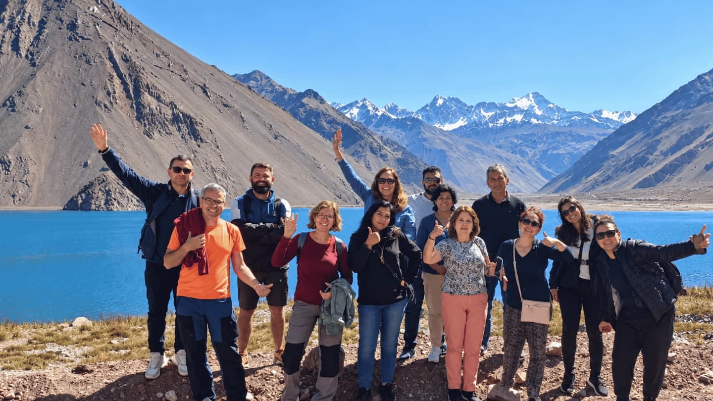 Excursion to Yeso Reservoir and Cajón del Maipo + Toast from Santiago