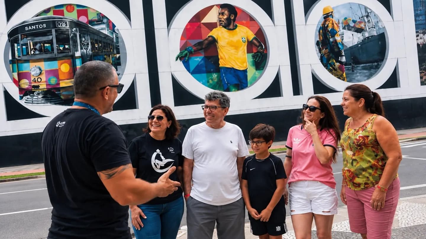 Tour privado de Pelé: el Rey del Fútbol en Santos