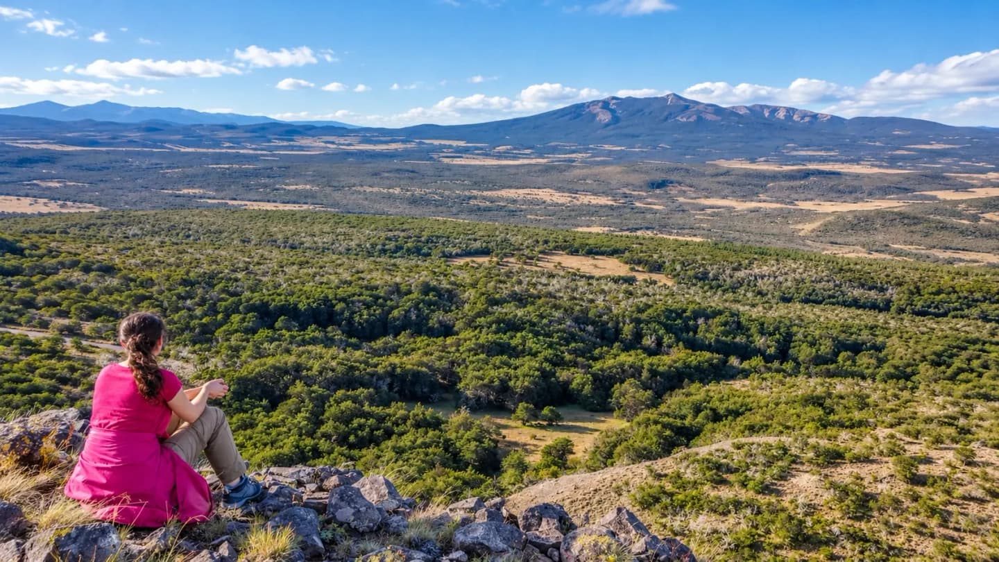 Entrada al Parque Los Ñires en Coyhaique: Senderos y Naturaleza