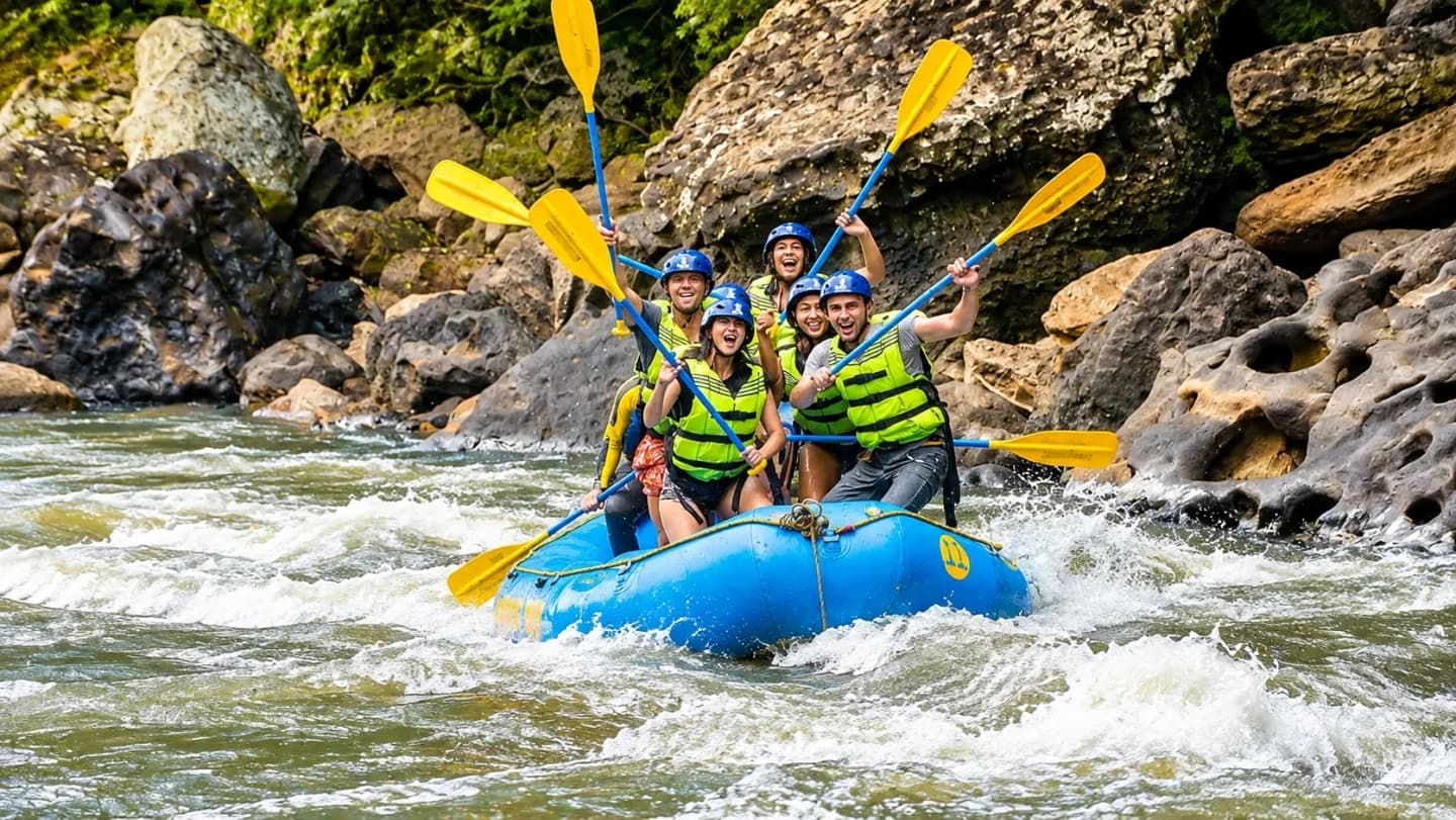 Rafting en el río Fonce con almuerzo desde San Gil