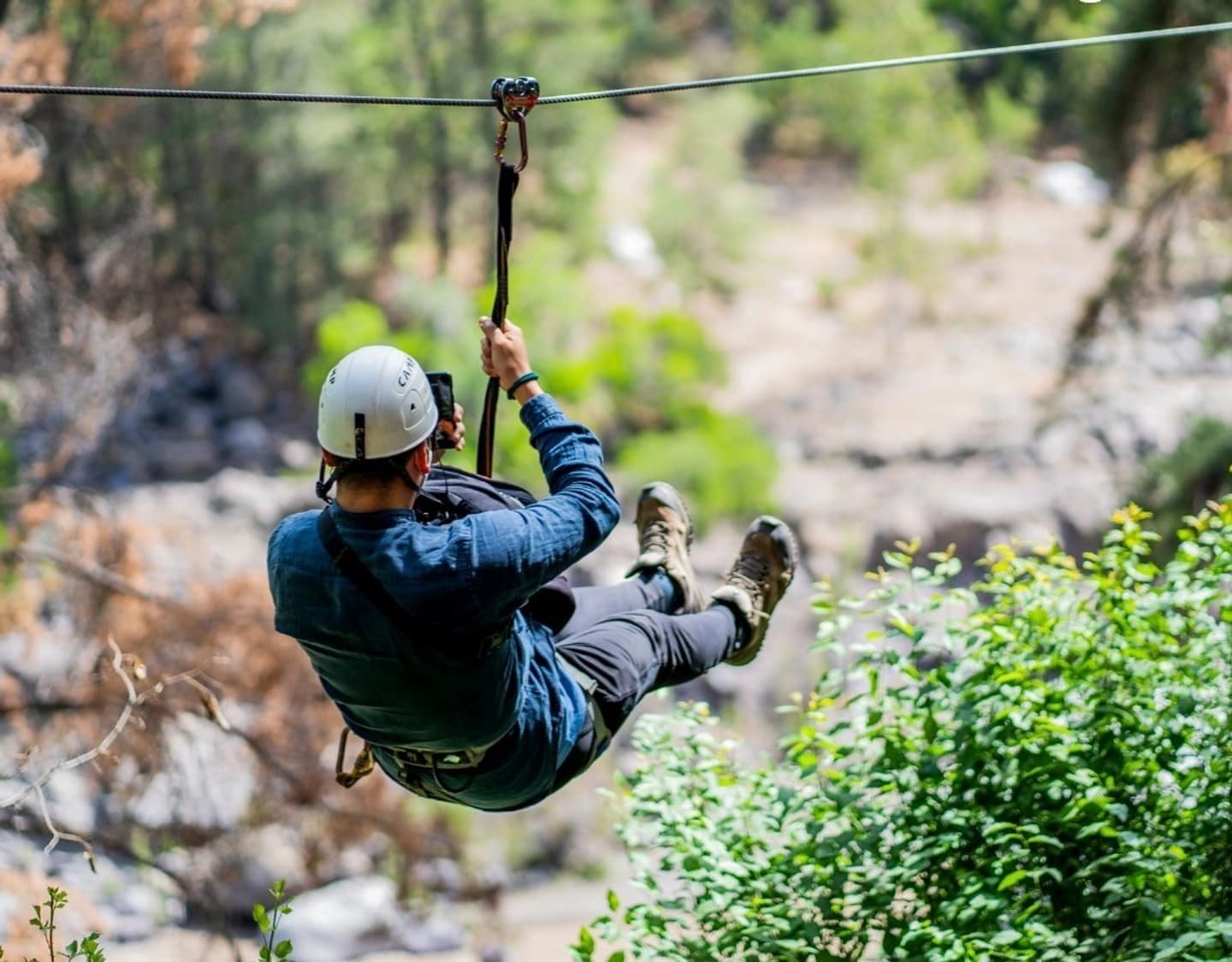 Adrenalina Pura: Tirolesa no Cajón del Maipo