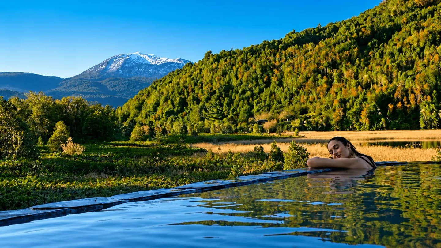 Excursão Termas del Sol e Estuário de Reloncaví no Chile