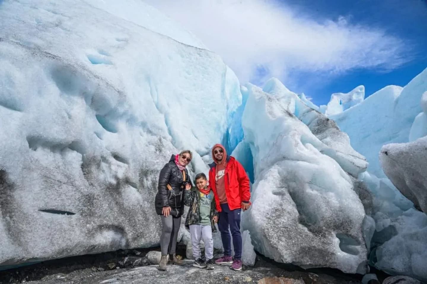 Safari Azul Navegação e Caminhada junto ao Glaciar