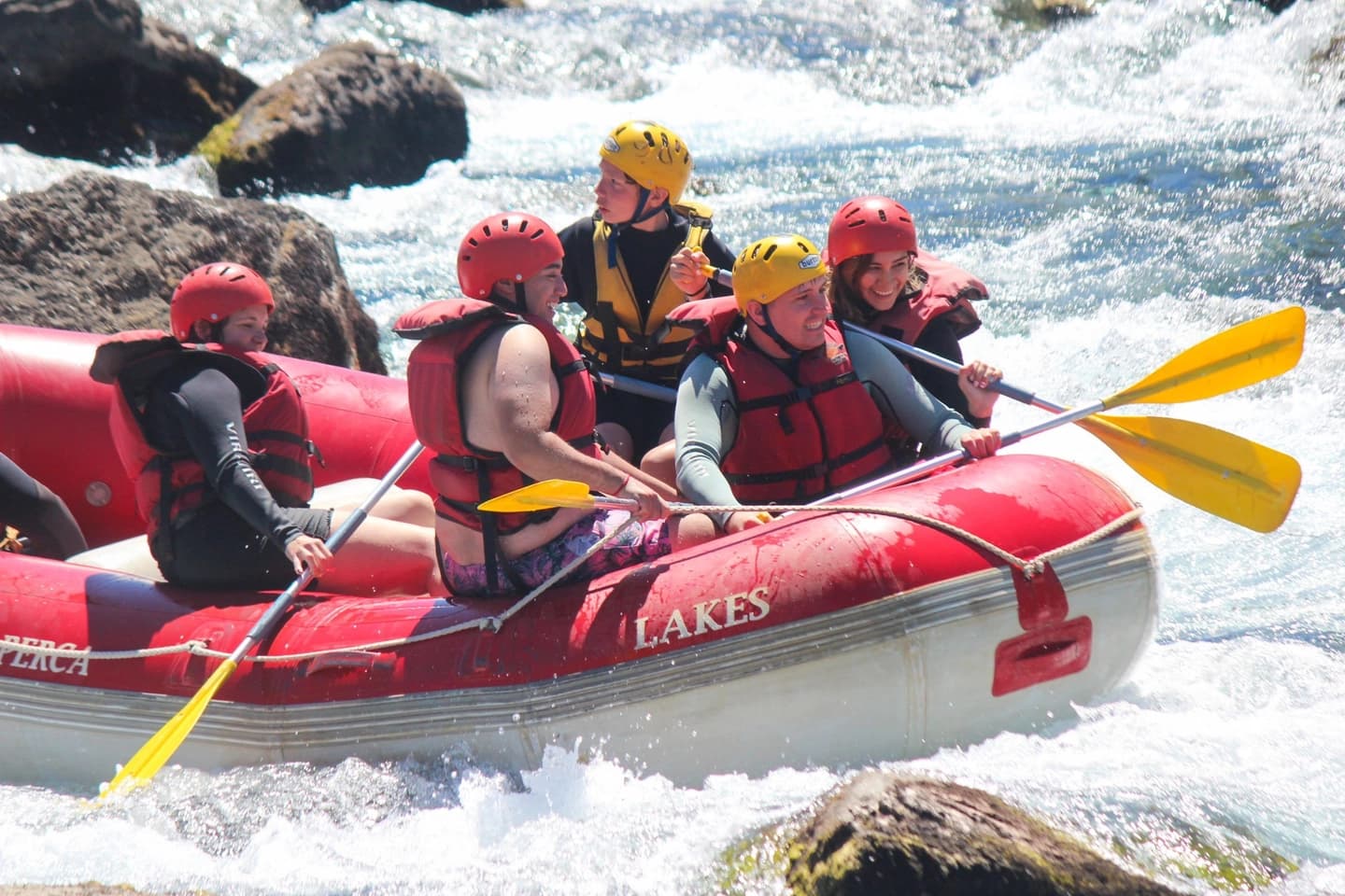 Rafting on the Chimehuin River from San Martín and Junín de los Andes